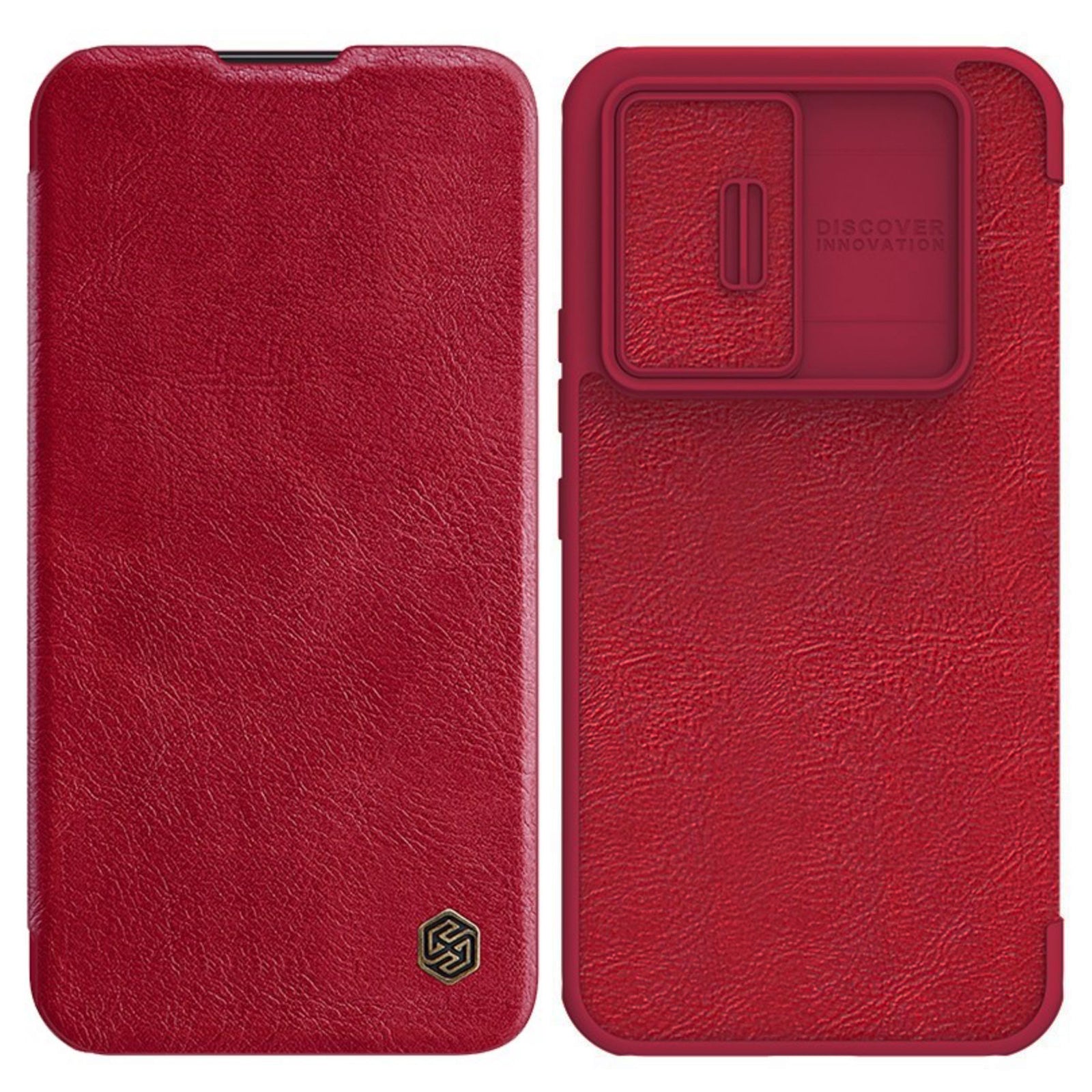 NILLKIN Qin Pro Series for Samsung Galaxy A54 5G Slide Lens Protection Card Holder PU Leather Case NILLKIN Qin Pro Series for Samsung Galaxy A54 5G Slide Lens Protection Card Holder PU Leather Case